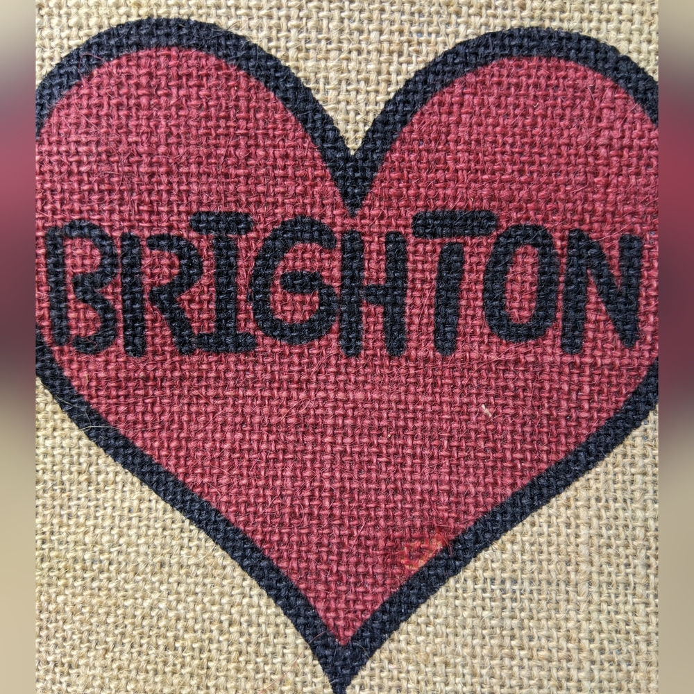 Brighton Love The Earth, Earth Day Woven Tote W/ Leather Trim 🌎 - Picture 5 of 12